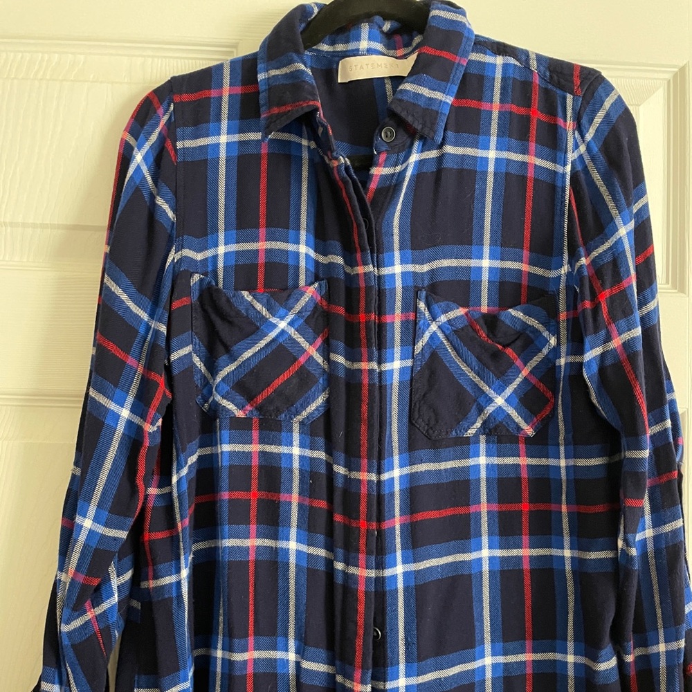 Plaid women’s shirt.